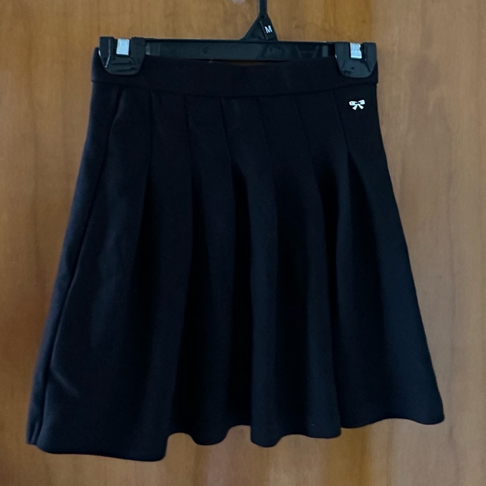 Zara Black Pleated Kids Skirt